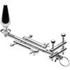 Chastity Dispositivo di Castità 4 in 1 con Tortura CBT Stainless Steel Xtreme in Acciaio