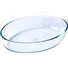 PYREX, Ideal Airfryer, piatto da forno ovale, vetro borosilicato resistente, 21 x 13 cm, cottura omogenea