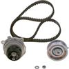 BOSCH 1 987 946 391 Kit cinghia distribuzione pompa acqua N° denti: 138 23 mm Compatibilità con VW Golf IV Hatchback 1J1 GOLF VI 5K1 Golf V Hatchback 1K1, AUDI A3 Sportback 8PA A3 Hatchback 8P1