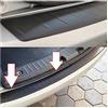 BREMER SITZBEZÜGE Protezione paraurti per Ford Mondeo 5 2014, colore nero, protezione antigraffio per portellone posteriore, in ABS di alta qualità