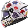 LS2, Casco Moto Integrale STREAM II FLOWERS Gloss White, 3XL