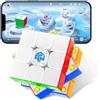 GAN i carry S Cubo Magico Interattivo e Intelligente, 3x3 Speed Cube Tracciamento Intelligente Timer Incorporato Bluetooth con App CubeStation, Compatibile con Dispositivi iOS 9.0+ e Android 4.4+