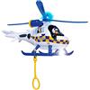 Simba - Sam le Pompier - Elicottero della polizia - Funzioni audio e luce - Figure rosa + Radar - Batterie incluse - Da 3 anni - 109252537038