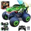 IEEILULU Macchina Telecomandata, Monster Truck con Luce LED, Camion RC All Terrain, Auto Radiocomandata RC, Telecomandato Macchinine Regalo Bambina Bambino 4 5 6 7 8 9 anni