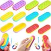 Mockotta Fidget Toys, set di 12 pezzi di giocattoli Sensory Toys, Fidget Toys Sensory Stones Set, Stress Relief Sensory Toys for Adults Kids Portable Anxiety Relief Fidget Toys for Office Home Travel