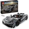 BRICK Flip LEGO Koenigsegg Jesko Absolut: LEGO Technic auto in grigio con bonus di preordine; parte delle novità di Technic 2024