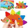 JoyLife Giocattoli Sensoriali con Ordinamento dei Colori, Giochi Sensoriali Autismo Riempiti di gel per Bambini, Antistress per Bambini, Antistress Giocattolo Sensoriale per lo Stress e l'ansia (CW)