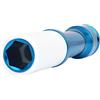 KS Tools 515.2040 Bussola per Avvitatori ad Impulsi per Cerchi in Lega, Extra Lunga, 17 mm, 1/2
