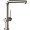 hansgrohe Talis M54 Miscelatore cucina monocomando 270, 1 getto, acciaio inox, 72840800