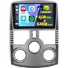 Hikity 5G WiFi 4+64G Android Autoradio per Toyota Rush Daihatsu Terios 2006-2016, 9 Pollici IPS Touch Screen Stereo Auto con Wireless Carplay Android Auto Bluetooth5.0 FM/RDS GPS SWC AHD Retrocamera