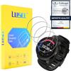 LUSEE 4 Pezzi Vetro Temperato per Suunto Ocean Pellicola Protettiva [Anti graffio] [durezza 9H] [Chiaro HD] Vetrino Protezione per Schermo