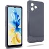 REY Cover in Gel TPU Nera per CUBOT Note 40, Ultra Sottile 0,33 mm, Morbido Flessibile, Custodia Silicone