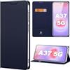 DUX DUCIS Custodia per Samsung Galaxy A37 5G, [Porta Carte] [Funzione Supporto] Antiurto PU Pelle Portafoglio Flip Case, Cover per Galaxy A37 5g 2026, Blu