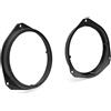 Superauto hi-fi Kit Installazione Coppia Supporti Altoparlanti Casse Adattatori Anteriori Diametro 165 mm Compatibile con Fiat, Alfa Romeo, Opel, Peugeot, Citroen, Ford, Iveco