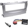 Sound Way Kit Montaggio adattatore Autoradio, Mascherina 1 DIN compatibile con Ford Focus, C-max, Mondeo, S-max, Transit, Tourneo, Galaxy, Kuga