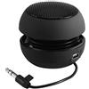 Ejoyous Mini Altoparlante Portatile con Batteria Ricaricabile, Jack 3.5mm, Compatibile con Smartphone/Tablet/PC, Nero