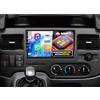 OiLiehu 4+64G Android 13 Carplay Android Auto Autoradio 2 Din per Ford Transit 2009-2016/Ford Focus 2005-2008 Autoradio con Schermo 9 pollici con Bluetooth FM RDS GPS WiFi Telecamera Posteriore