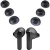 kwmobile 6x Auricolari di ricambio compatibile con JBL Live Pro 2 TWS - Gommini sostitutivi per cuffie In-Ear in Silicone TPU