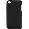 Shantime Custodia in TPU compatibile con iPod Touch 4, cover morbida antiurto sottile con design antigraffio e ritagli precisi per una protezione completa (nero)