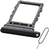 MMOBIEL Vassoio Porta Scheda SIM Compatibile con Samsung Galaxy Z Flip6 - Sostituzione Supporto Scheda SIM - Porta SIM - incl. Estrattore SIM e Anello di Gomma Impermeabile - Nero