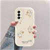 hdqICase Anatra Custodia Onda Silicone Morbido Compatibile con Realme GT Master Edition Bianco Cover