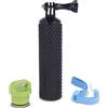 REY Bobber per selfie stick galleggiante per GOPRO, boa universale per fotocamere sportive, verde - nero