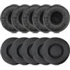 Weatwo Cuscinetti auricolari per cuffie Plantronics, cuscinetti auricolari di ricambio da 50 mm, compatibili con Plantronics Blackwire 3210 3220 3320 C3225 HW261N HW510 Jabra PRO 920 930 9450 Biz 2300