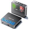 GEEKOM Mini PC Air12 Lite con Intel N-95 (3.4GHz)| 8GB RAM e 256GB SSD| Windows 11 Pronto all'Uso - Connettività totale: 6xUSB + RS-232| Dual Display 4K@60Hz - Silenzioso, Compatto, Professionale