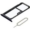 MMOBIEL Doppio Vassoio Carta SIM Compatibile con Huawei P smart 2019 - Porta Scheda SIM Incl il pin della SIM - Nero