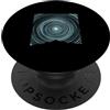 Star Trail Designs Night Sky Astrophotog Star Trails Polaris Cielo notturno Fotografia Arte PopSockets PopGrip Adesivo