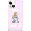 ERT GROUP custodia per cellulare per Iphone 13 originale e con licenza ufficiale Tom and Jerry, modello Tom and Jerry 006 adattato in modo ottimale alla forma dello smartphone, custodia in TPU