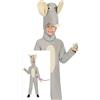 FIESTAS GUIRCA Costume Bambino Mouse - Scimmia Mouse Grigio - Animali Costumi Bambini Bambino