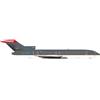 herpa Royal Jordanian Boeing 727-200 - JY-AFU Azraq, modello in miniatura, modello piccolo, pezzo da collezione