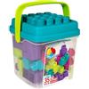 ColorBaby - Animali Set di Costruzione Cubo 35 Pezzi Maxi Color Block, 49285, Verde
