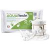 Reschimica AQUA RESIN Gesso Ceramico Premium effetto Porcellana Made in Italy (3 kg) Gesso per Stampi in Silicone per DIY e Hobby Creativi Colate perfette Polvere di Ceramica Naturale Atossica a Base d'Acqua