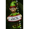 Boxer Gifts Jack Elfo Decorazione, Ceramica, Multicolore, 8 x 4.5 x 2 cm