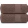 GC GAVENO CAVAILIA Asciugamani da bagno da 700 g/m², confezione da 2 asciugamani in cotone egiziano ad asciugatura rapida, asciugamani morbidi al tatto, cammello 90 x 140