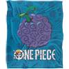One Piece Gumgum Fruit Coperta super morbida al tatto setoso 152 X 127 Cm