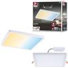 Paulmann 93048 - Pannello LED da incasso Areo VariFit IP44 Zigbee Tunable White 230 x 230 mm, rettangolare, incl. 1 x 16 Watt, dimmerabile, bianco, plastica, 3000 K