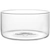H&H Bowl Nuvola in Vetro Borosilicato Trasparente, Ø 12 cm x H 5 cm - Design Essenziale e Raffinato per Ogni Ambiente