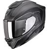 SCORPION Casco EXO-1500 AIR MUNDI CARBON Nero Opaco Argento SCORPION