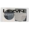 LEZYNE Kit di Patch Bicicletta, 6 Toppe Senza Colla, per Bagagliaio, in Acciaio Inox, Super adesive, per Pneumatici Unisex Adulto, Lucidato, Taglia Unica