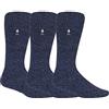 HEAT HOLDERS - 3 Paia Multipack Uomo Invernali Termiche Calze in Pile (39-45, Denim)