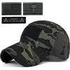 Masktide Cappelli da Baseball mimetici da Uomo con Bandiera Americana Toppa Tattica operatore Patriottico Cappello da Palla OCP Militare dell'Esercito Americano, Multicam-bg, Taglia Unica