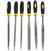 Be-Tool - Set di 6 mini lime con raschietto in legno, con impugnatura morbida per legno e metallo morbido