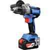 Dong Cheng Trapano a Percussione a Batteria 20V Brushless 160 Nm, Trapano Avvitatore Batteria, 1x4,0 Ah, 3 Modalità-Foratura, Avvitatura, Percussione, Mandrino 13mm, 19+2 Coppie, 2 Velocità