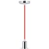 V-TAC VT-7338 Ciondolo a forma di tazza in metallo cromato rosso chiaro