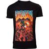 Bioworld Doom, Maglietta da Uomo, Nero, XL