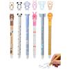 DealKits Set di 6 penne gel cancellabili con motivi animali per bambini