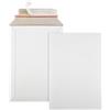 Netuno 25 buste cartone bianche formato B5 176x 250 mm 450 g buste cartone rigide con strip adesivo per spedizioni di foto poster documenti libri calendari cataloghi riviste